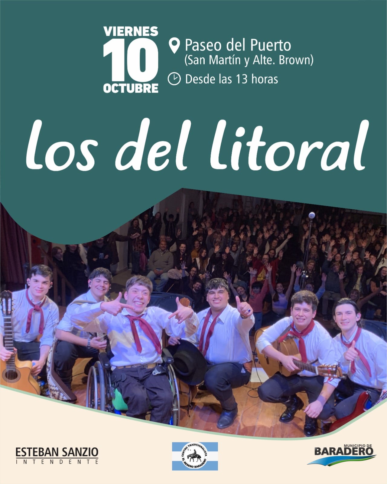 LOS DEL LITORAL DICEN PRESENTE EN LA 20° FIESTA PROVINCIAL DEL MATE