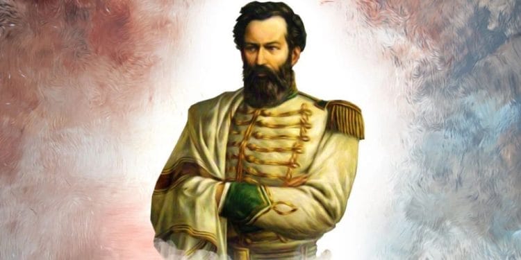 Baradero rindió homenaje a Martín Miguel de Güemes y enarboló por primera vez la Bandera Nacional de la Libertad Civil