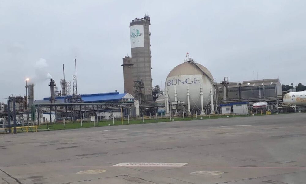 CAMPANA: BUNGE CERRÓ SU PLANTA DE FERTILIZANTES SOBRE LA RUTA 9 Y EL GREMIO ESTIMA QUE HAY 250 PUESTOS DE TRABAJO EN RIESGO