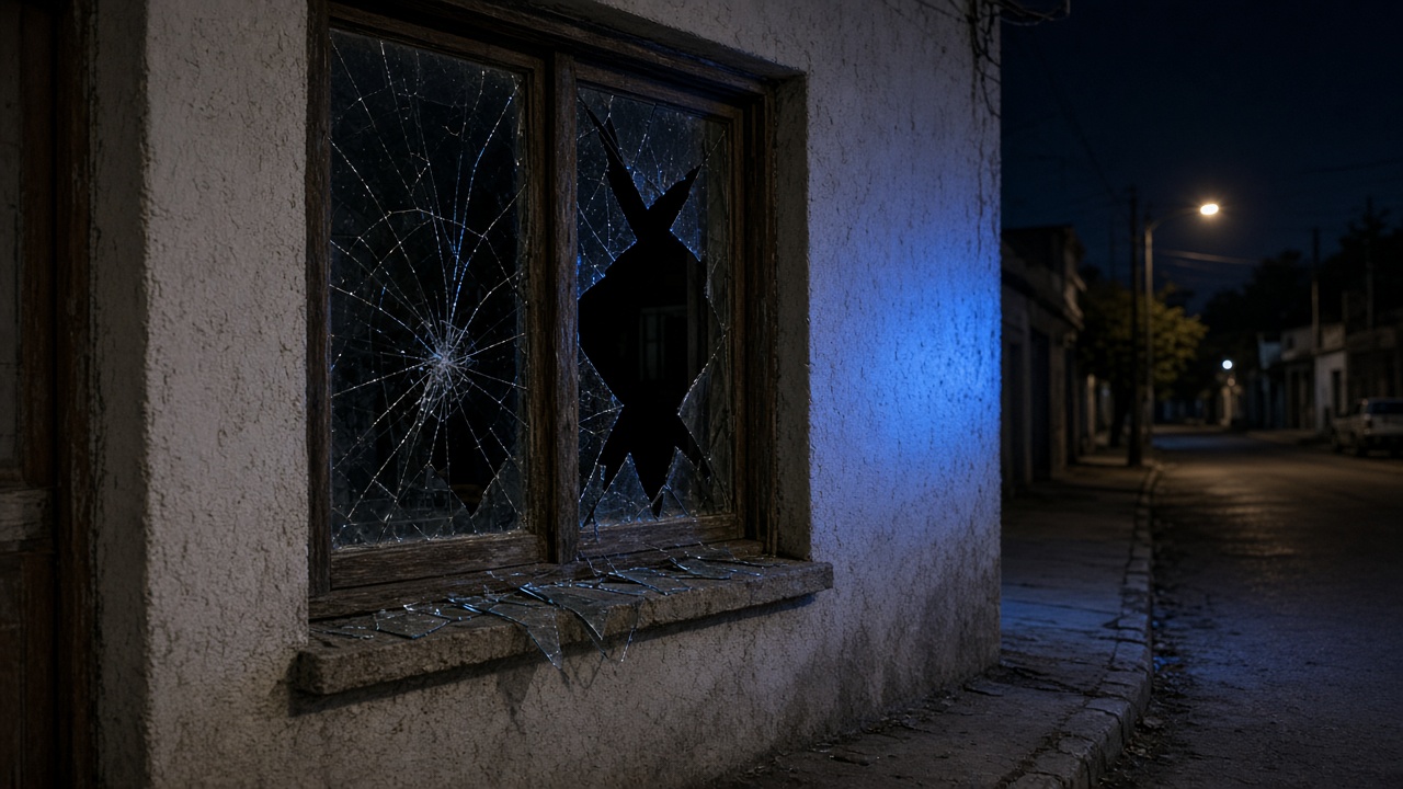 VIOLENCIA FAMILIAR: DETUVIERON A UN HOMBRE QUE ROMPIÓ LOS VIDRIOS DE UNA CASA EN CALLE RICARDO GÜIRALDES
